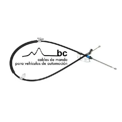 Cable de accionamiento, freno de estacionamiento BECA 2001020 Exclusivo